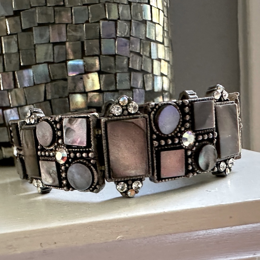 Beautiful Multicolored Stone Bracelet - image 2